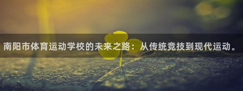 意昂f凯捷3登录：南阳市体育运动学校的未来之路：从传统竞技到现代运动。